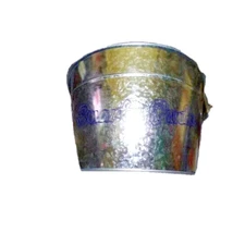 "Smarty pants" custom New Silver Bullseye's playground 2 handle 10x6x8 Bucket