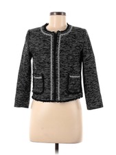 Frenchi Women Black Jacket M