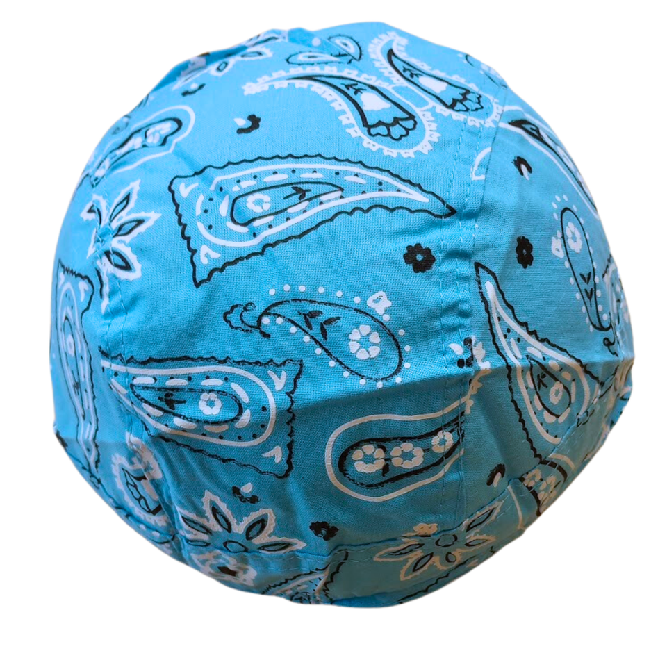 4pc Set Durag Skull Cap Head Wrap Biker Motorcycle Du Do Paisley - Foto 6