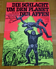 Die Schlacht um den Planet der Affen Roddy McDowall Orig. Kinoplakat A1 WA 1975