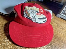 Vintage 1987-1989 DAVEY ALLISON 28 Red Trucker Ball Hat Cap Adjustable Snapback