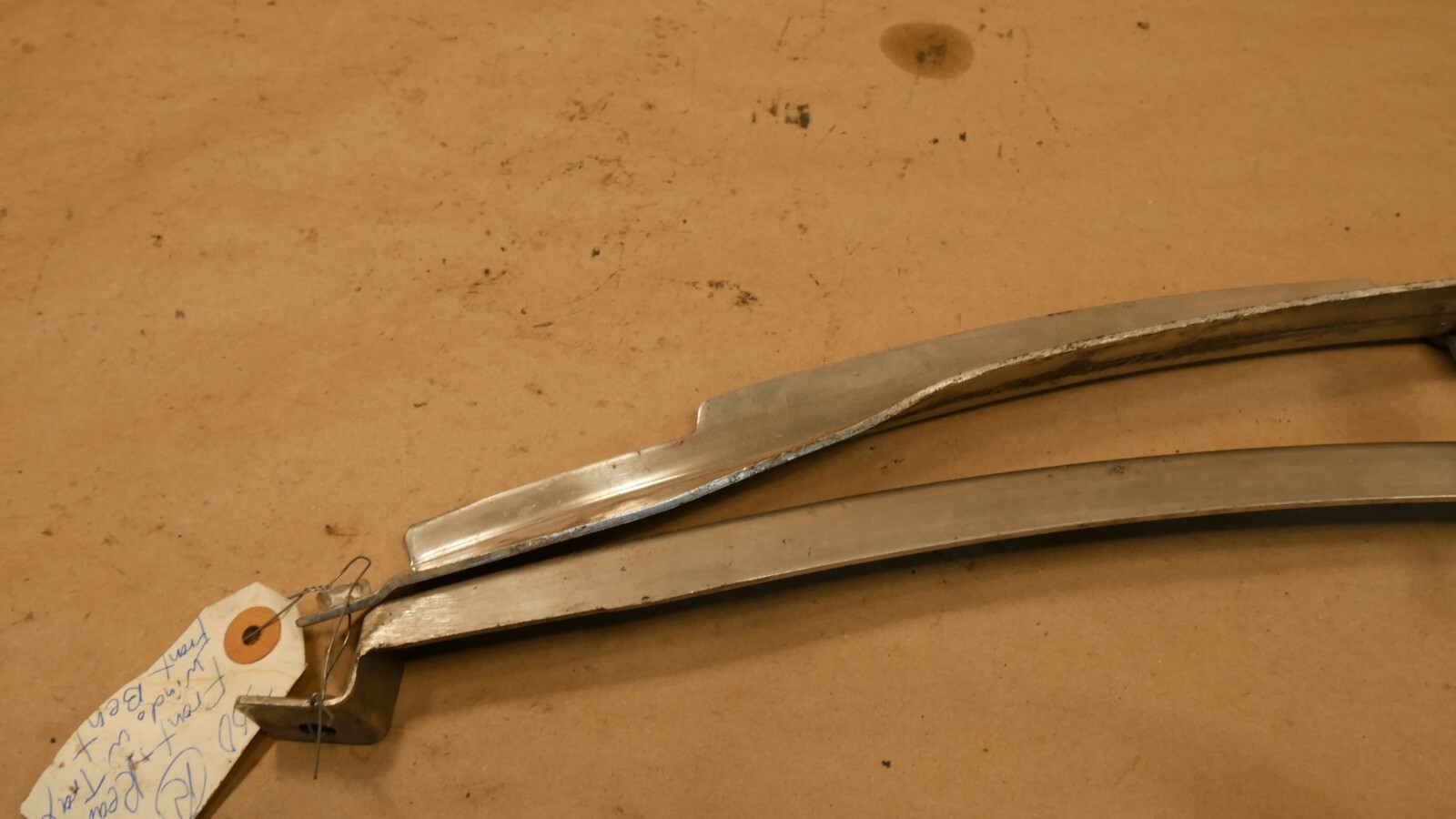 Ferrari 430 360 RH Door Front and Rear Glass Guide OEM PN 65062100 65061900