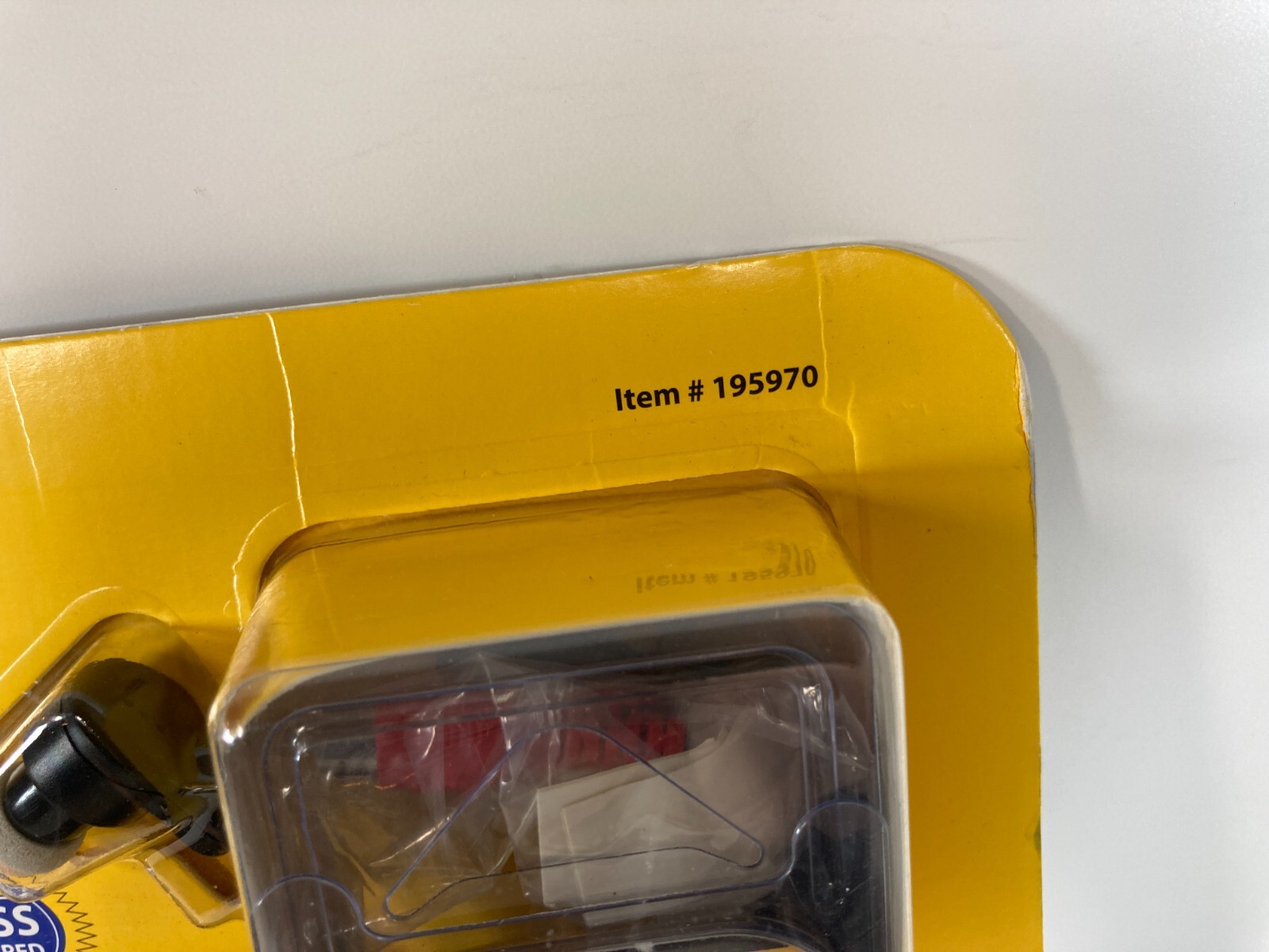 TV Ears Noise Reduction TV Headset Yellow Card Wireless 2.3 Mhz