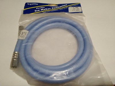 Lil-Q-Wick-E 90406 Poly-Flex Ice Maker Connector Hose (5' x 1/4'') made in U.S.A