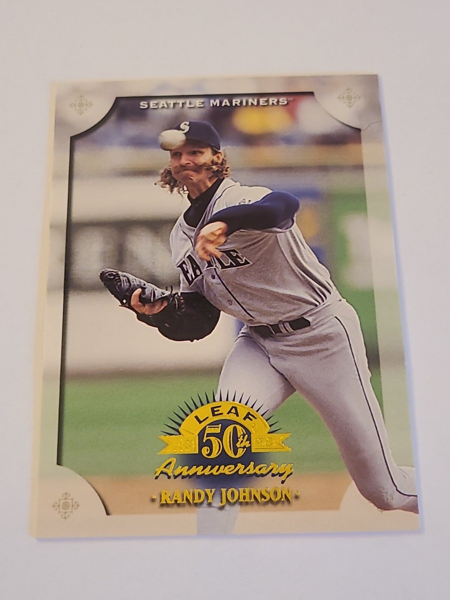RANDY JOHNSON 1998 Leaf 50th Anniversary Baseball Card #30