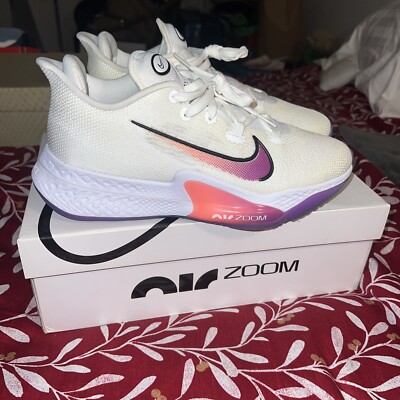 Size 9.5 - Nike Air Zoom BB NXT White Hyper Violet Crimson 2020
