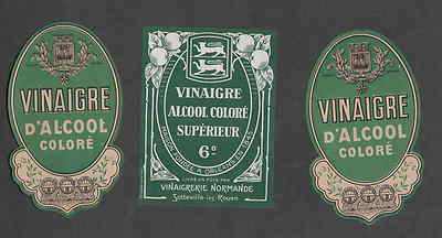 ANCIENNE ÉTIQUETTE FROMAGE France BN126268 Camembert Normandie Henri