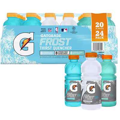 Gatorade Frost Thirst Quencher, Variety Pack 20 fl. oz., 24 pk.