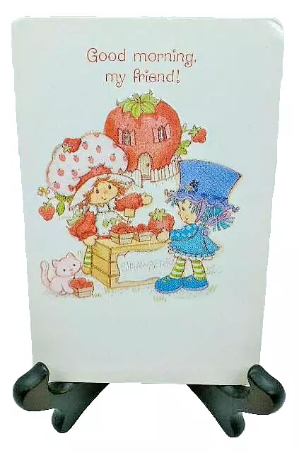 Collectable Vintage STRAWBERRY SHORTCAKE Greeting Card American