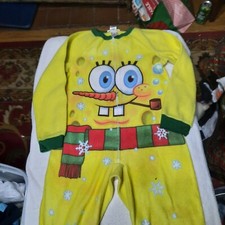 Nickelodeon Spongebob One Piece  Zip Up Unisex  Size 8 Cute
