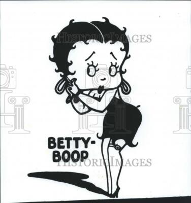 ベディ・ブープ 1986 Press Photo Betty Boop, cartoon character. - nop07933