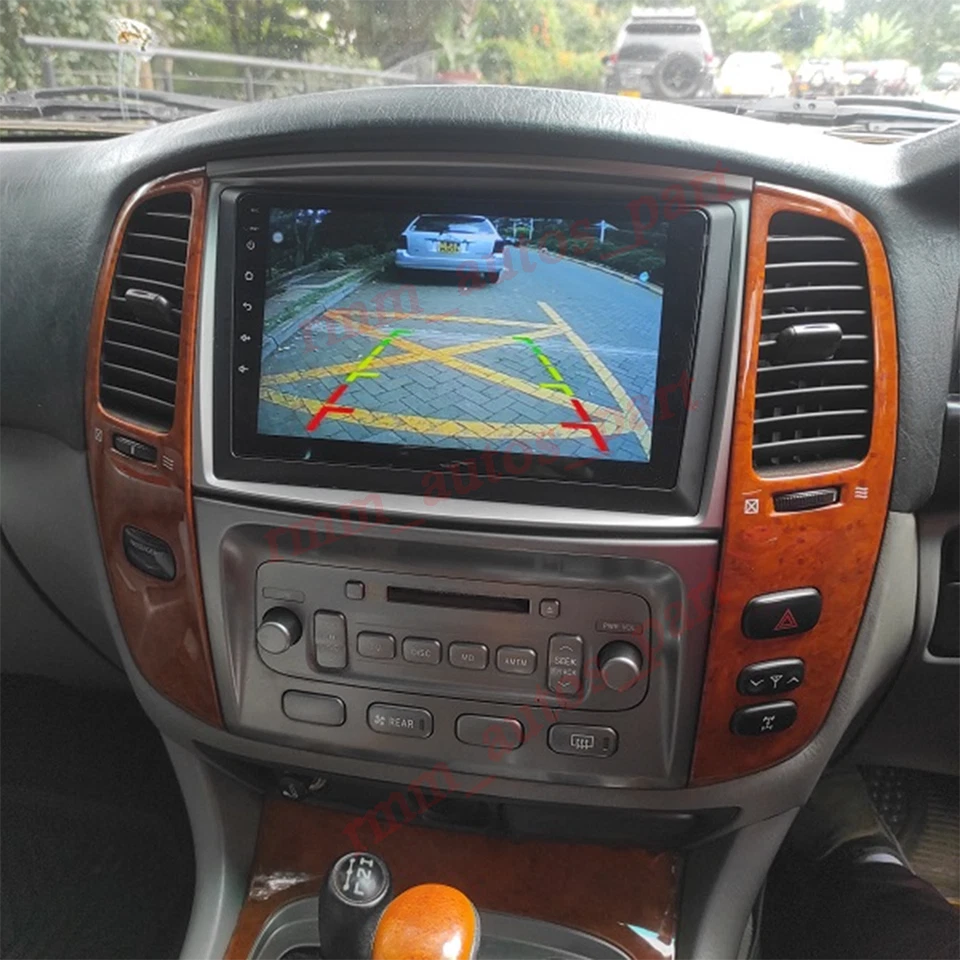 Radio estéreo para automóvil Carplay Android 14.0 GPS WiFi para Toyota Land Cruiser 2002-2007 Foto 3 de 4