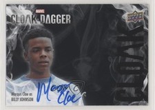 2021 Upper Deck Marvel Cloak & Dagger Marqus Clae as Billy Johnson Auto 0fr5