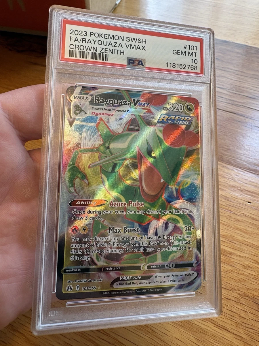 Rayquaza Pokémon TCG Professional Sports Authenticator (PSA) Grade