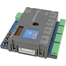 ESU 51831 SwitchPilot 3 Plus, 8-fach Magnetartikeldecoder DCC/MM OLED Alle + Neu