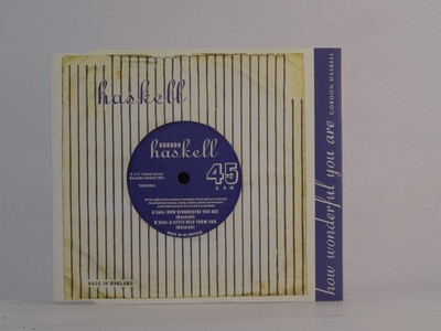 GORDON HASKELL HOW WONDERFUL YOU ARE (J76) 2 Track CD Single auch Picture Sleeve