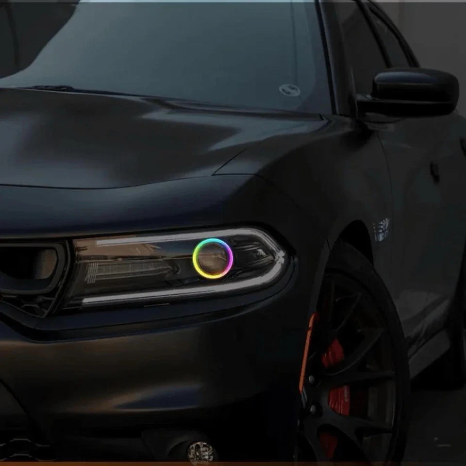 Комплект разноцветных светодиодных ламп Dodge Charger RGB Halo - Изображение 3 из 3