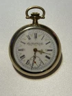 1897 Antique Elgin National Pocket Watch 10k Rolled Gold w/ Original Crystal