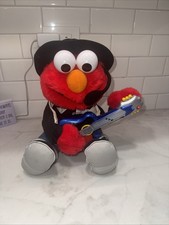 FISHER PRICE SESAME STREET COUNTRY ELMO- GUITAR HAT - WORKS