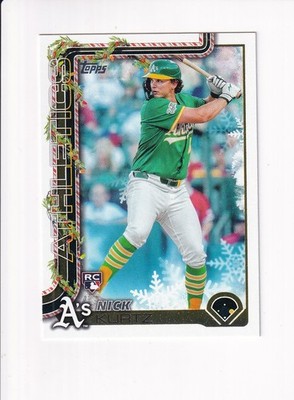 2025 Topps HOLIDAY NICK KURTZ ROOKIE RC (#2)