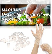 Plastic Gloves Disposable - Plastic Food Safe Handling Food Prep