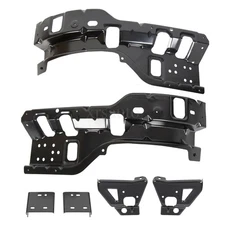 Full Set of 6 Front Bumper Brackets For 2011-2014 Chevy Silverado 2500HD 3500HD