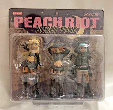 POPMART Peach Riot Witchy Punk Figures Vinyl Toy Gigi Poppy Frankie Witch Style