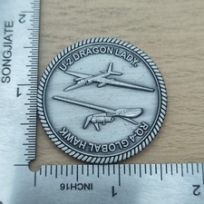 United States Air Force Beale Afb U-2 Dragon Lady Rq-4 Global Hawk Coin