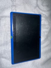 Blue Android Tablet 7" Wi-Fi Touchscreen with Built-In Rear Camera . Older Andro