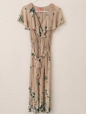 Show Me Your MuMu Blush Floral Maxi Dress
