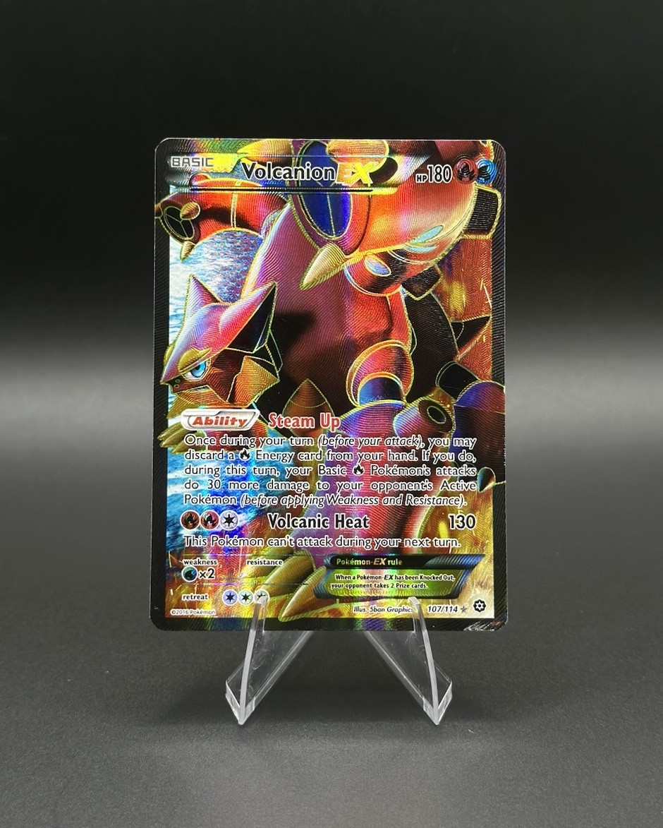 Volcanion EX (Full Art) 107/114 XY - Steam Siege Holo