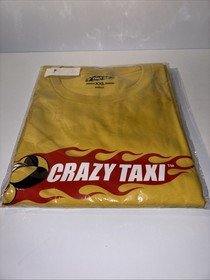 BRAND NEW CRAZY TAXI LIMITED RUN GAMES T SHIRT MEN&rsquo;S 2XL XXL SEGA DREAMCAST