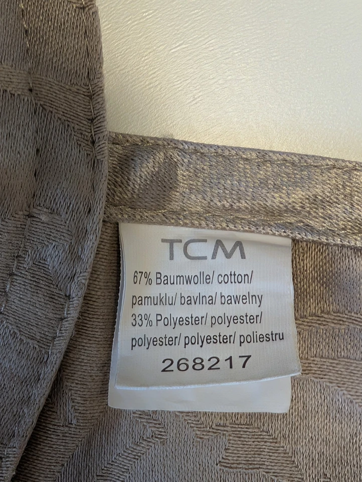 Tischdecke Oval 150×200 cm Jacquard Muster - Bild 3 von 4