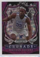 2020-21 Panini Prizm Draft Picks Crusade Purple Wave Precious Achiuwa #88 8d2