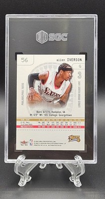 アイバーソン　カード　Allen Iverson 02-03 Fleer 2002-03 Fleer Authentix - Allen Iverson #56 for sale online | eBay