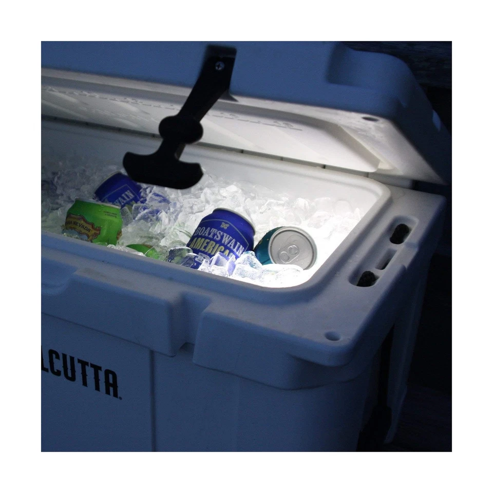 Enfriador duro Calcuta | Cofre de hielo exterior aislado mantiene el hielo durante 5 días | Por... Foto 4 de 4