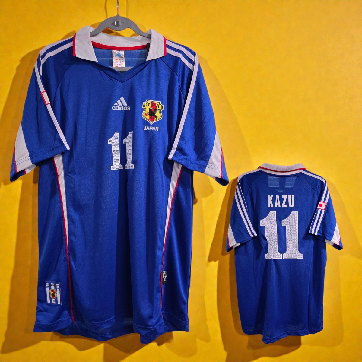 JAPAN NATIONAL TEAM HOME 99/00 - 2XL (Run Small) Retro - Football