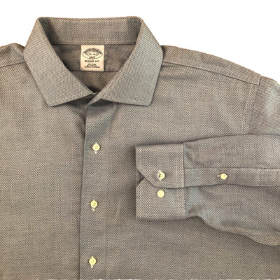 Brooks Brothers 1818| Men's 17 ½- 4/5 | Regent Fit Long Sleeve Cotton Shirt