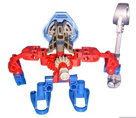 LEGO Bionicle 8595 Matoran of Mata Nui Takua Warrior Blue 2003 Figure Only Rare