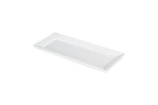BIA Cordon Rectangular 12.25 x 5 Serving Tray, Set of 2, White