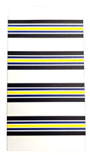 NEW TOMMY HILFIGER WHITE,NAVY BLUE,BLACK,YELLOW STRIPE 100% COTTON BEACH TOWEL