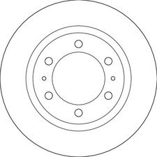 Brake Disc TRW DF6817S