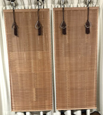 Bamboo Stick Screen Sudare Japan Tatami Room Blinds Hanging H67.3×W28.3in 2Set