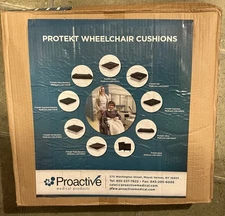Proactive Protekt Gel Wheelchair Chair Cushion 18” X 17” NEW