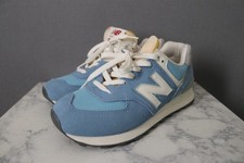 New Balance 574 Men  s Athletic Sneakers   Mercury Blue   Size 8   Men's