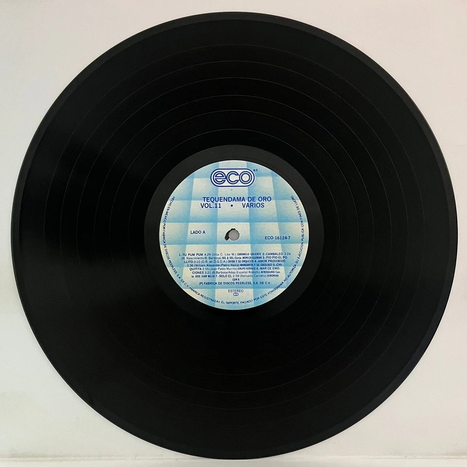TEQUENDAMA DE ORO VOL. 11, FEAT. AFROSOUND / VERONIKA,1991 MEXICAN LP SEXY COVER - Image 3 of 4