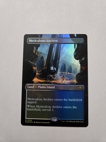 Meticulous Archive (Borderless) - Murders at Karlov Manor (MKM)Foil NM