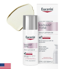Eucerin Radiant Tone Daily Face Lotion with SPF 30, Dark Spot Corrector with Thi