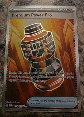 PREMIUM POWER PRO Ultra Rare Holo #174/132 Pokemon Mega Evolution English