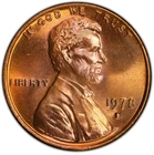 1978-D Lincoln Memorial Cent — photo from another recent sale